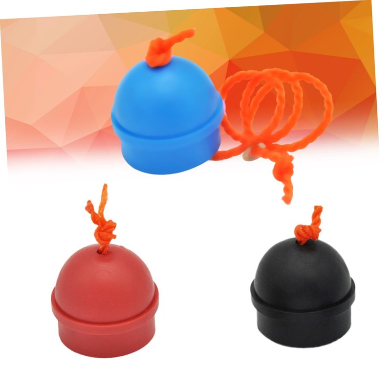 Kisangel 3 Pack Billiards Chalk Holder Mix Rubber Snooker Pool