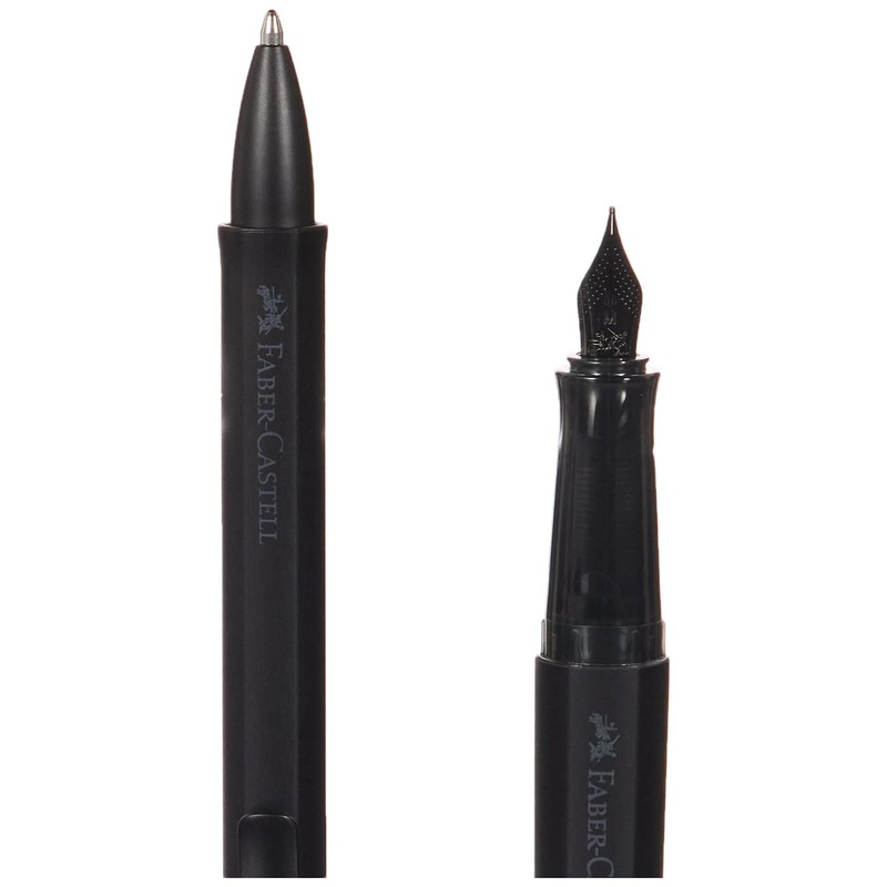 Faber-Castell Hexo 140579 Gift Set Black with Fountain Pen M