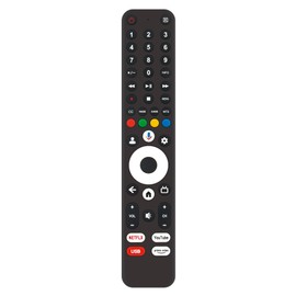 Replace Voice Remote Control fit for Tutu 43" 24" 32" Ultra HD 4K LED Google TV Smart TV 2023 Model 43N1 24F1 32Q1 TSG43 TSG24 TSG32 40Q1