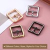 uxcell Metal Roller Buckle, 6Pcs 0.75 Inch Single Prong Belt