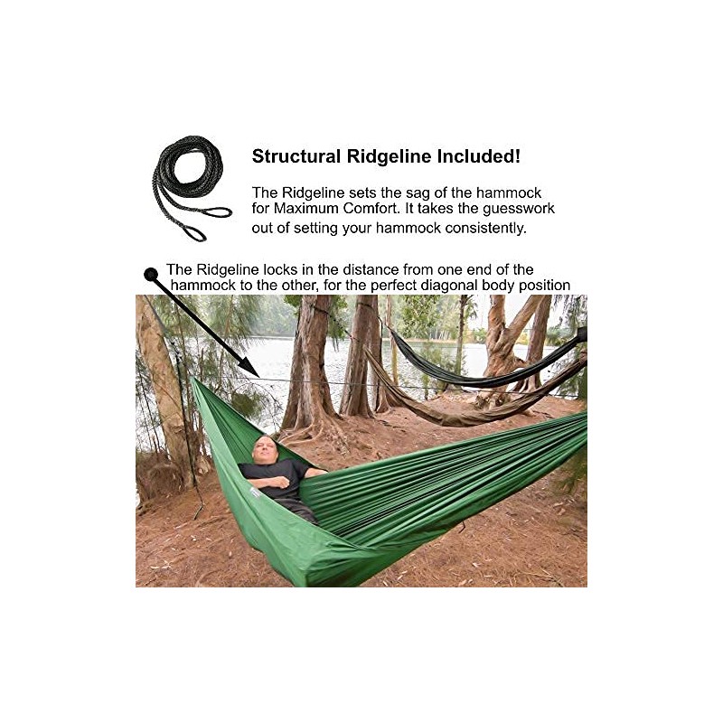 Go Hammock 2.0 + Quick Link Tree Straps - 11'