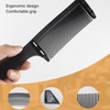 Curved Barber Clipper Comb, Professional Hair Cutting Comb with Flat