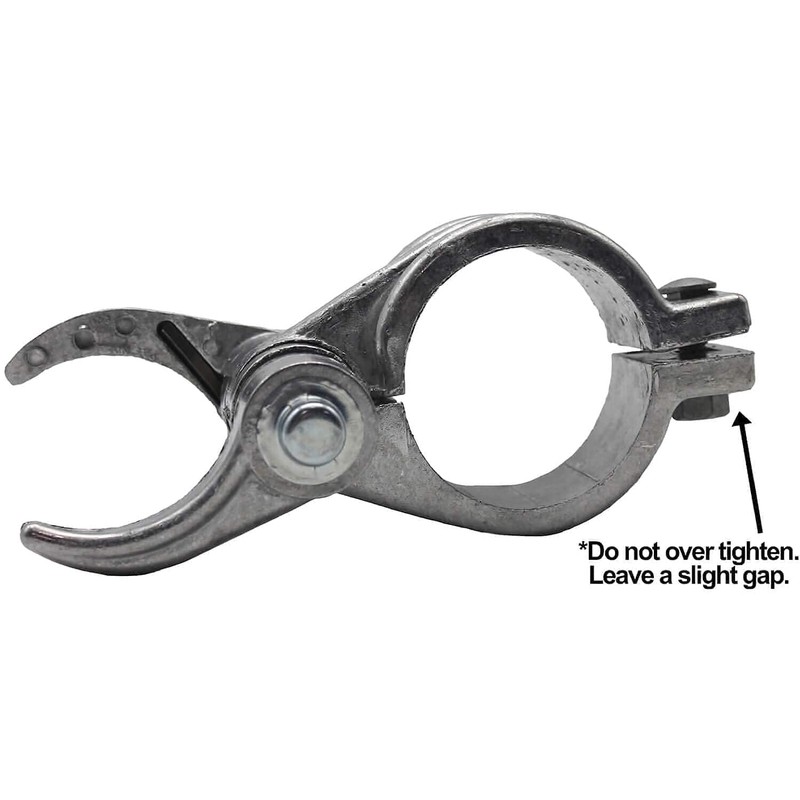 1-7/8" (2") x 1-3/8" Durable Chain Link Spring Loaded Gate