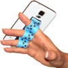 LAZY-HANDS 3-Loop Phone Grip - FITS Most - Paws Blue