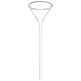 United Scientific GF6140-50 Long Stem Glass Funnel, 50mm Top Diameter, 195mm Length (Pack of 6)