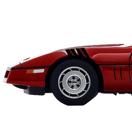 Barb Wire Fender Hash Mark Bars Vinyl Racing Stripes Graphic Decals 4" (Fits Chevy Corvette C4) Both Sides - Black Matte