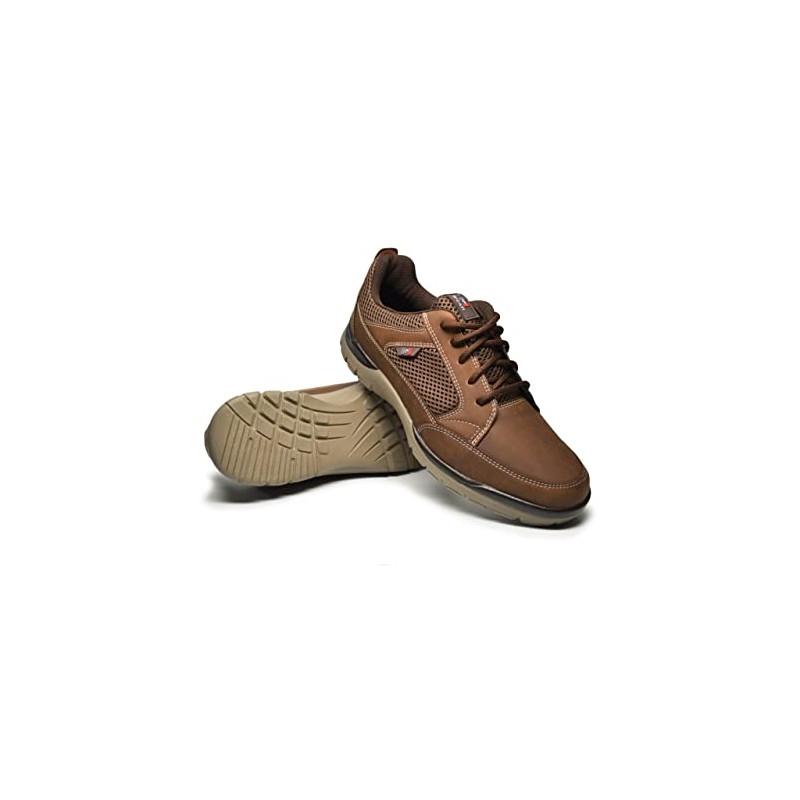 BIC AIR - Tenis para Hombre Senderismo Venture Café -