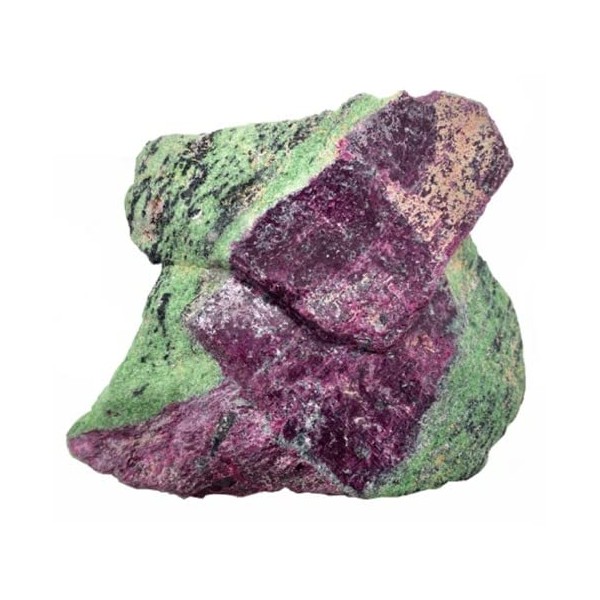 Natural Mineral Raw Stone for Crystal Therapy Meditation Crystals (RUBYZOISITE