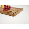 Mud Pie Cheese Board Set, 15" x 9", Brown