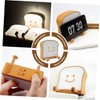 Ciieeo Toast Night Light for Nursery Adorable Bedside Lamp with