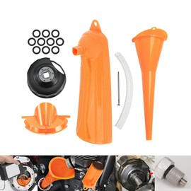 Unbranded Primary Case Crankcase Fill Drip-Free Oil Funnel Wrench Tool Fit For Harley Bike
