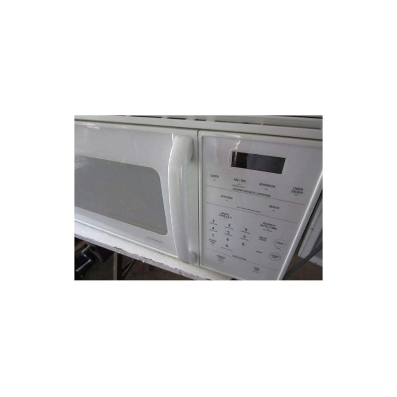 WYZBEN Replacement Part New WB15X335 White Microwave Door Pulling Handle