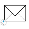 Paper24 Mini Envelopes DIN C8 57 x 81 mm for