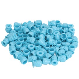 200 pcs Tattoo Ink Caps, Disposable Tattoo Ink Cups, Skull Shaped Stable Base, Permanent Makeup Pigment Clear Holder Container Cap, Tattoo Accessory, Tattoo Ink, Tattoo Supplies, Tattoo Kits