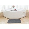 ROLIZOE Extremely Thick Bath Mat, Non-Slip Bath Mat, Highly Absorbent