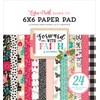 Echo Park Paper Company Paper, Pink, Green, Teal, Black, tan