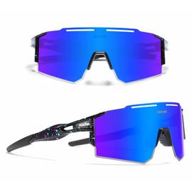 ALSUZYIOT Polarized Sunglasses for Women Men, UV400 Cycling Goggles Baseball Running Fishing Outdoor Windproof Eyewear
