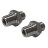 1/4 NPT to 1/4 BSP Pair Suits ARB compressors and