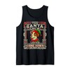 Jack Russell Terrier Santa Claus Crew Christmas Dog Elf Tank