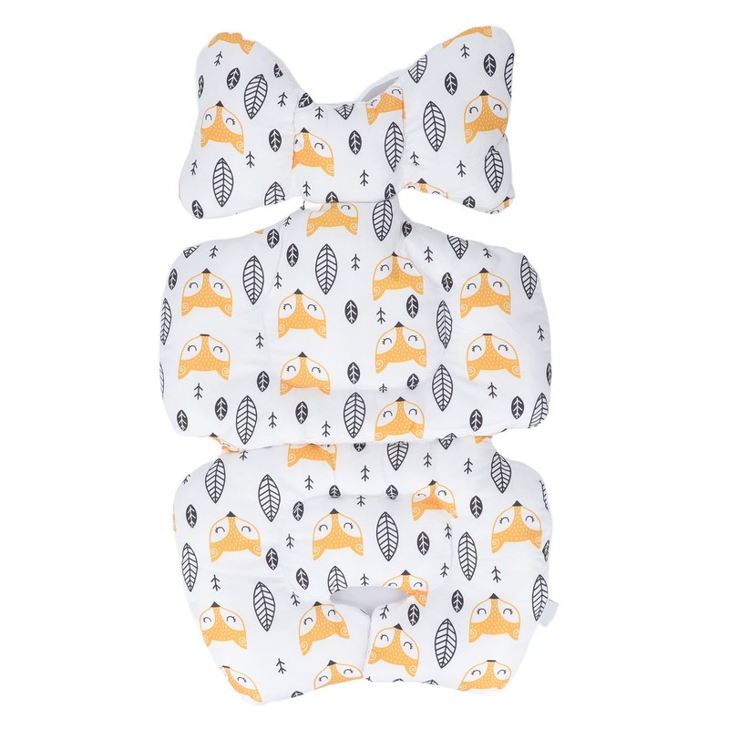 Baby Carriage Cushion Body Support Special Shaped Reduce Fatigue Washable