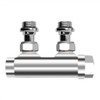 S SIENOC H-valve connection set, centre connection/radiator valves, thermostat for