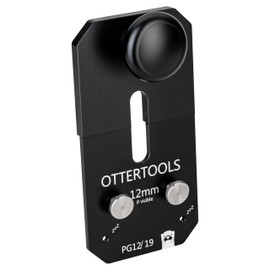 Ottertools - PG12/19 Domino precision stop for 12 and 19 mm plates, compatible with Festool Domino DF 500
