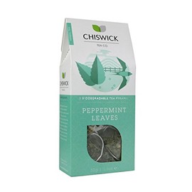 Peppermint Leaves Premium Loose Leaf Herbal Tea - Chiswick Tea Co - 15 Teabags Box