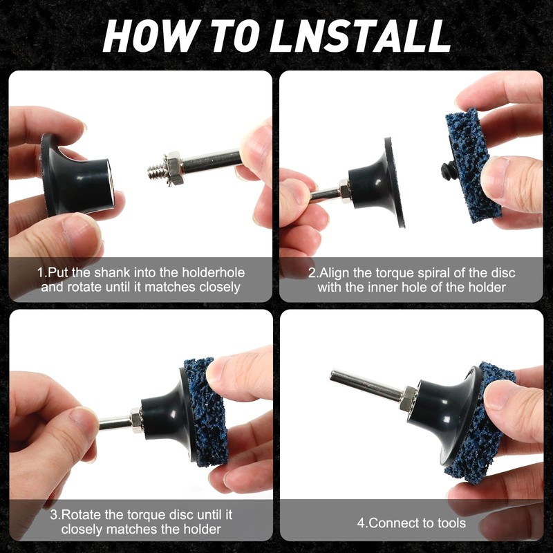 Pack of 33 CSD Disc Sanding Disc, 50 mm Grinding