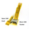 Chenyang Micro SIM Card to Nano SIM Kit de extensión