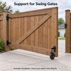 8 Inch Spring Loaded Heavy Duty Gate Wheel, 600 lb