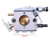 For Husqvarna 46mm Cylinder Piston Carburetor Muffler Kit For Husqvarna