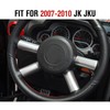 Steering Wheel Cover Trim Interior Decaration for 2007-2010 Jeep Wrangler