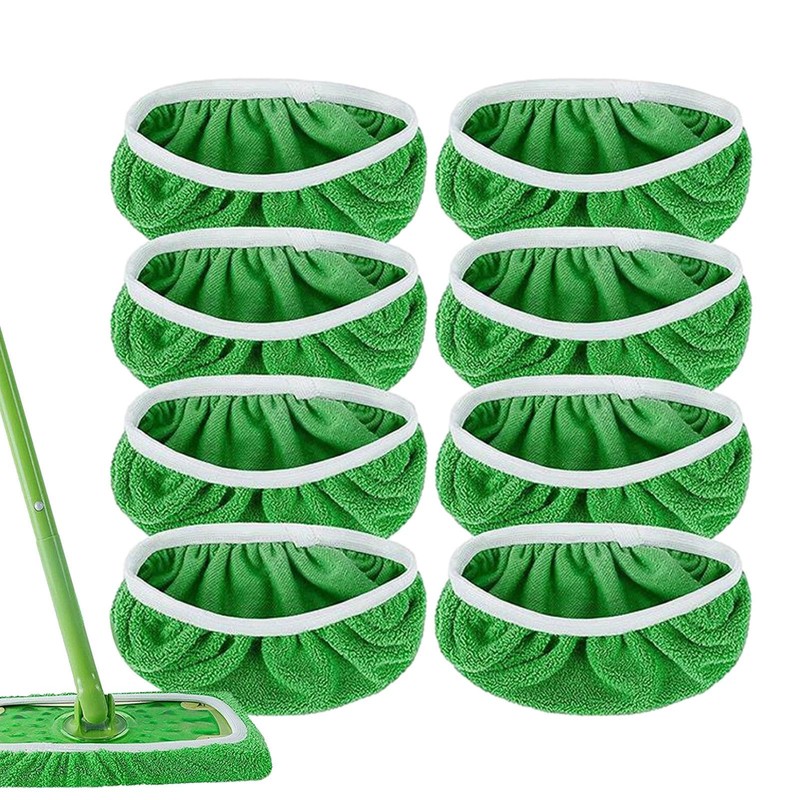 Reusable Mop Pads - Dry Sweeping Mopping Cloths Refill Pads