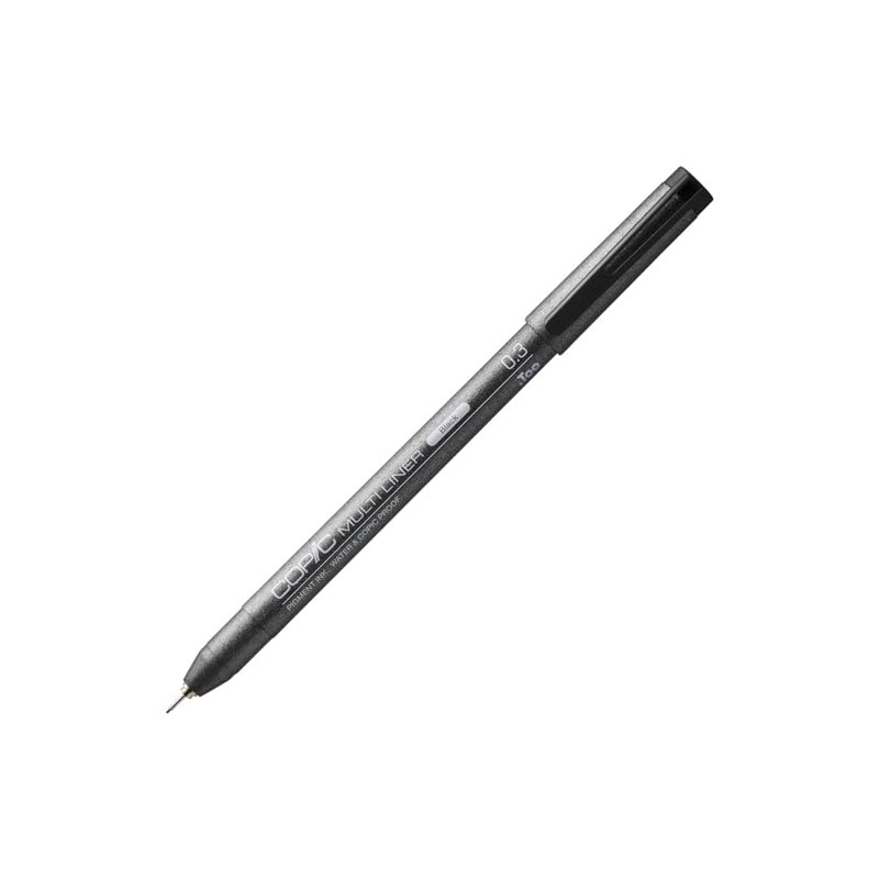 Copic Marker, Copic Multi Liner Black 0.3 by Copic Marker