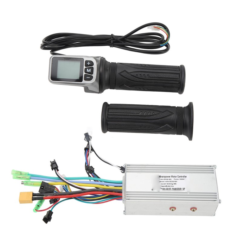 Electric Bike Controller Kit 36V 48V 1000W 38A Sine Wave
