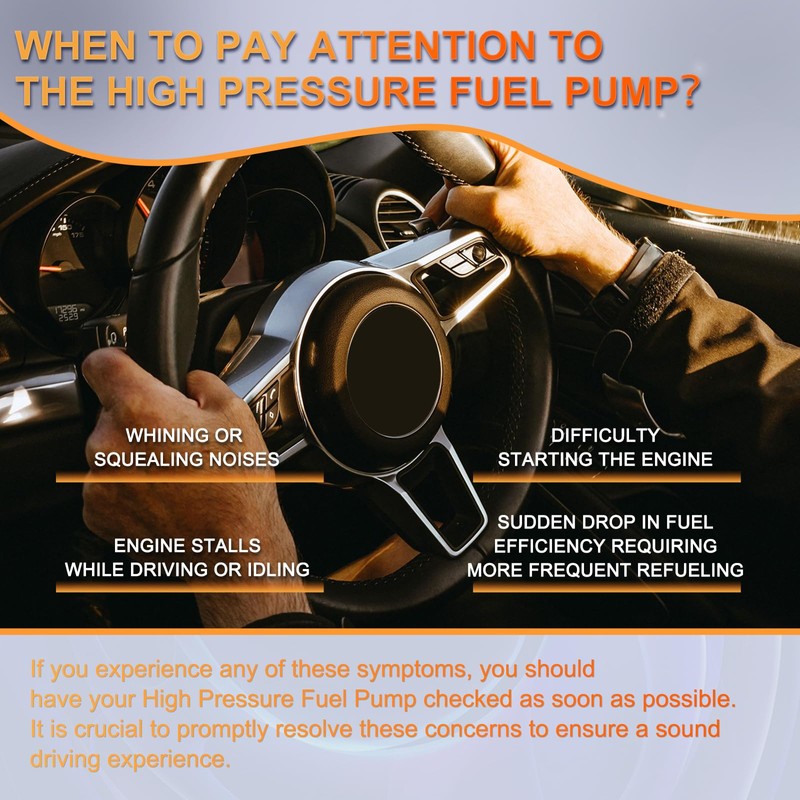 PAPAPARTS High Pressure Fuel Pump Compatible with Kia Sorento Cadenza,