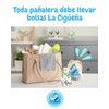 La Cigueña - 180 bolsas biodegradables portátiles para el cuidado