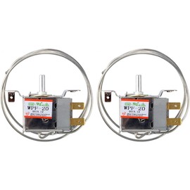 RUIAN Mini Fridge Thermostat Universal 2Pin WPF-20 freezer thermostat controller, 2pcs