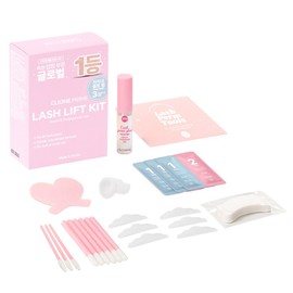 Clione vegan self-eyelash perm 3-serving set, 1 pc, 3-serving 1 set / 클리오네 비건 셀프속눈썹펌 3회분 세트, 1개, 3회분 1세트
