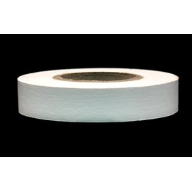 ChromaLabel 1/2 Inch Clean Remove Color-Code Tape, 500 Inch Roll, White