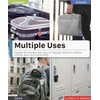 Fosmon TSA Accepted Luggage Locks, (2 Pack) Open Alert Indicator
