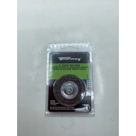 Forney (QTY 4) Forney 72727 Coarse 6000 rpm Stem Mounted Wire Wheel Brush 2 Dia. in.