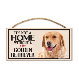 Imagine This Wood Sign for Golden Retriever Dog Breeds
