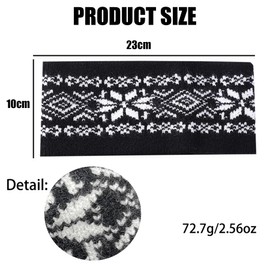 Ear Warmer Headband - Wide Headband, Thick Headband, Knitted Headband Women, Knitted Headband, Wide Headbands For Women, Womens Headbands, Winter Headbands For Women, Knitted Headband With Wide Brim