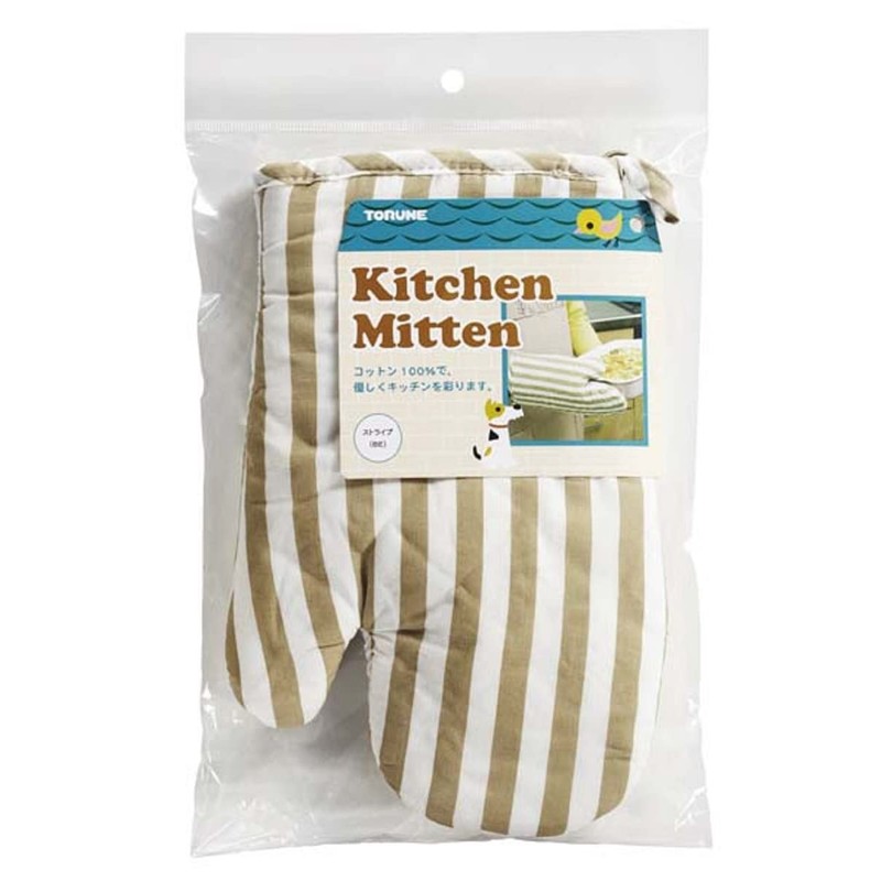TORUNE MTN-101 Kitchen Mitten Stripe (BE)