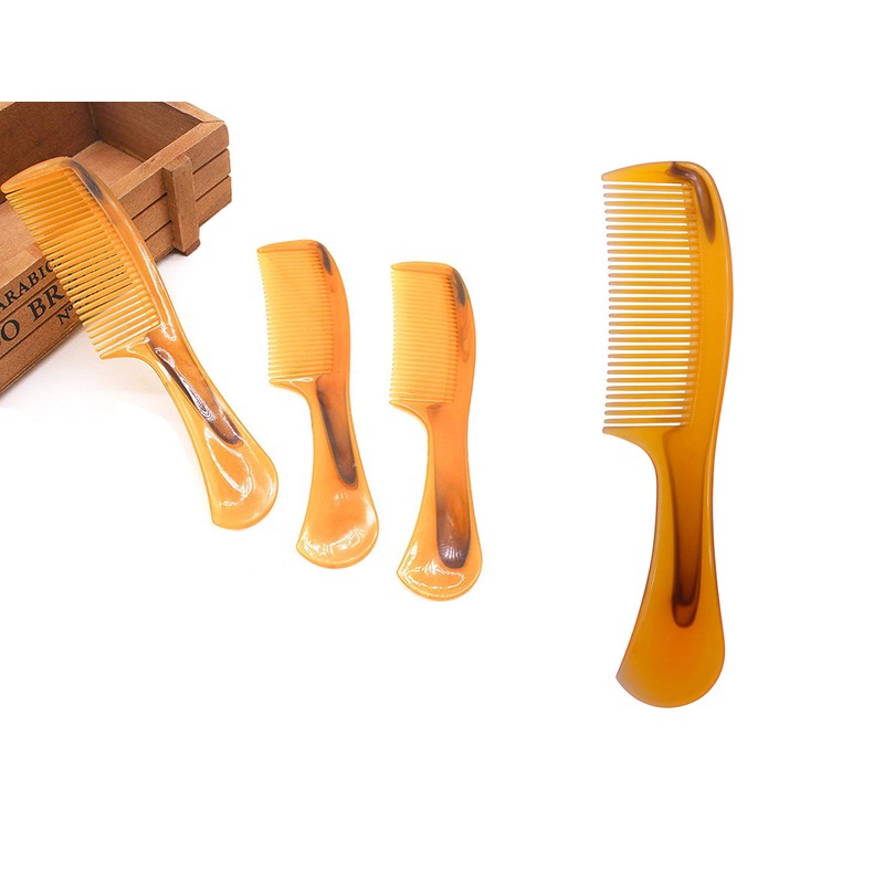 LBY 5-Pack 16 cm(6.3'') Hair Combs, Round Handle Comb Hair
