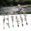 6 Pcs Umbrella Rigs with Sequin Fishing Rigs Lure 5