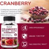 Bunkell Cranberry Capsules 25000MG--Suppo - 120 Capsules x3