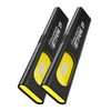 Bttfere 2 Pack Pocket Flashlight EDC Clip Light with Magnetic