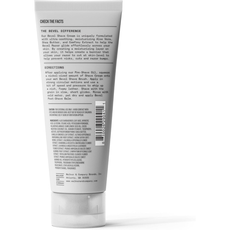 Shaving Cream for Men by Bevel - Vitamin E &